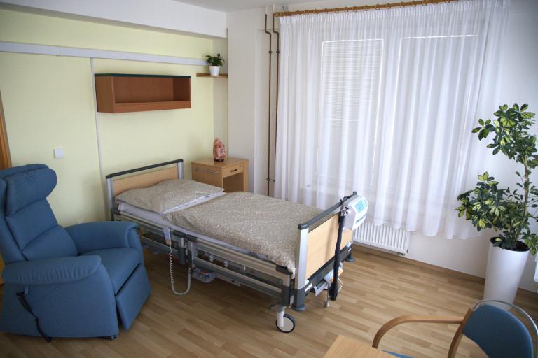 Pokoj paliativní péče v našem Centru